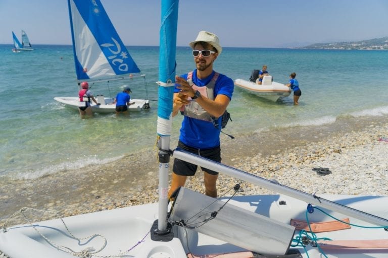 Summer holidays spent sailing in Samos, Greece