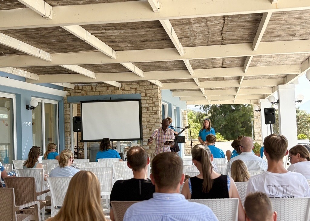 Richmond guests during ministry in Samos