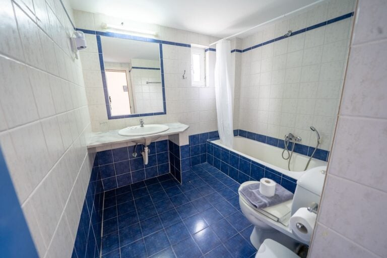 Corner Room Bathroom