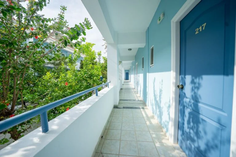 Corridor at hotel