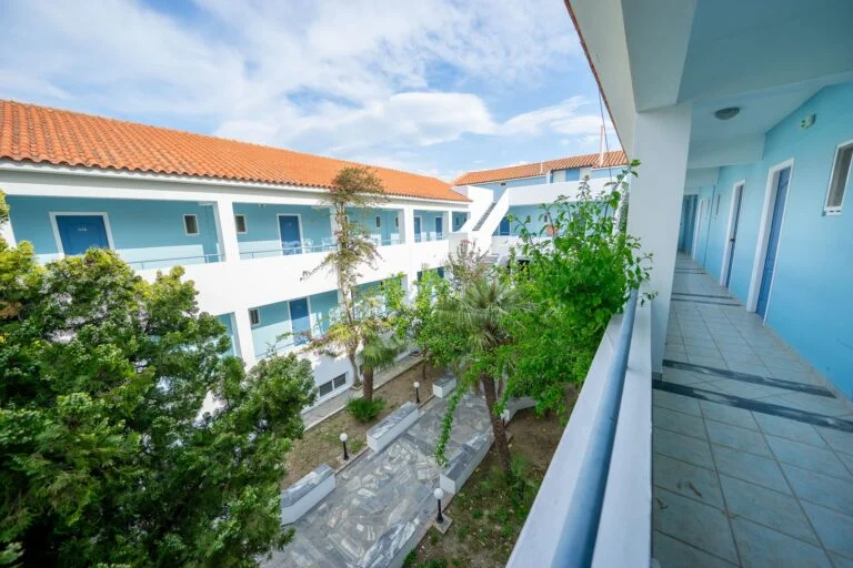 Courtyard photo from above