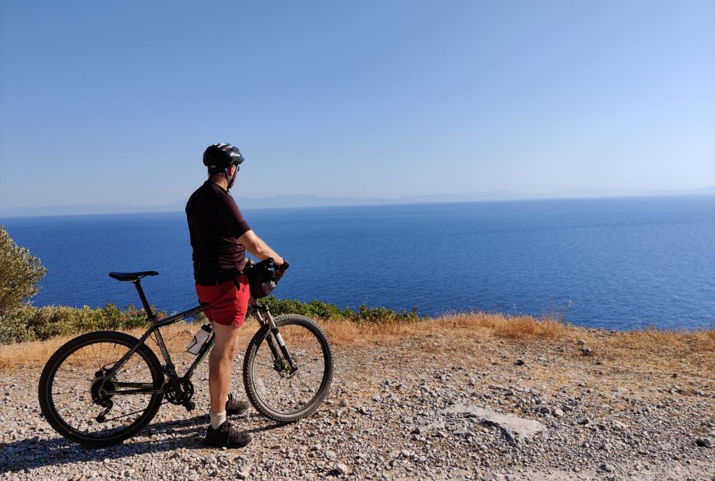 Biking in Samos